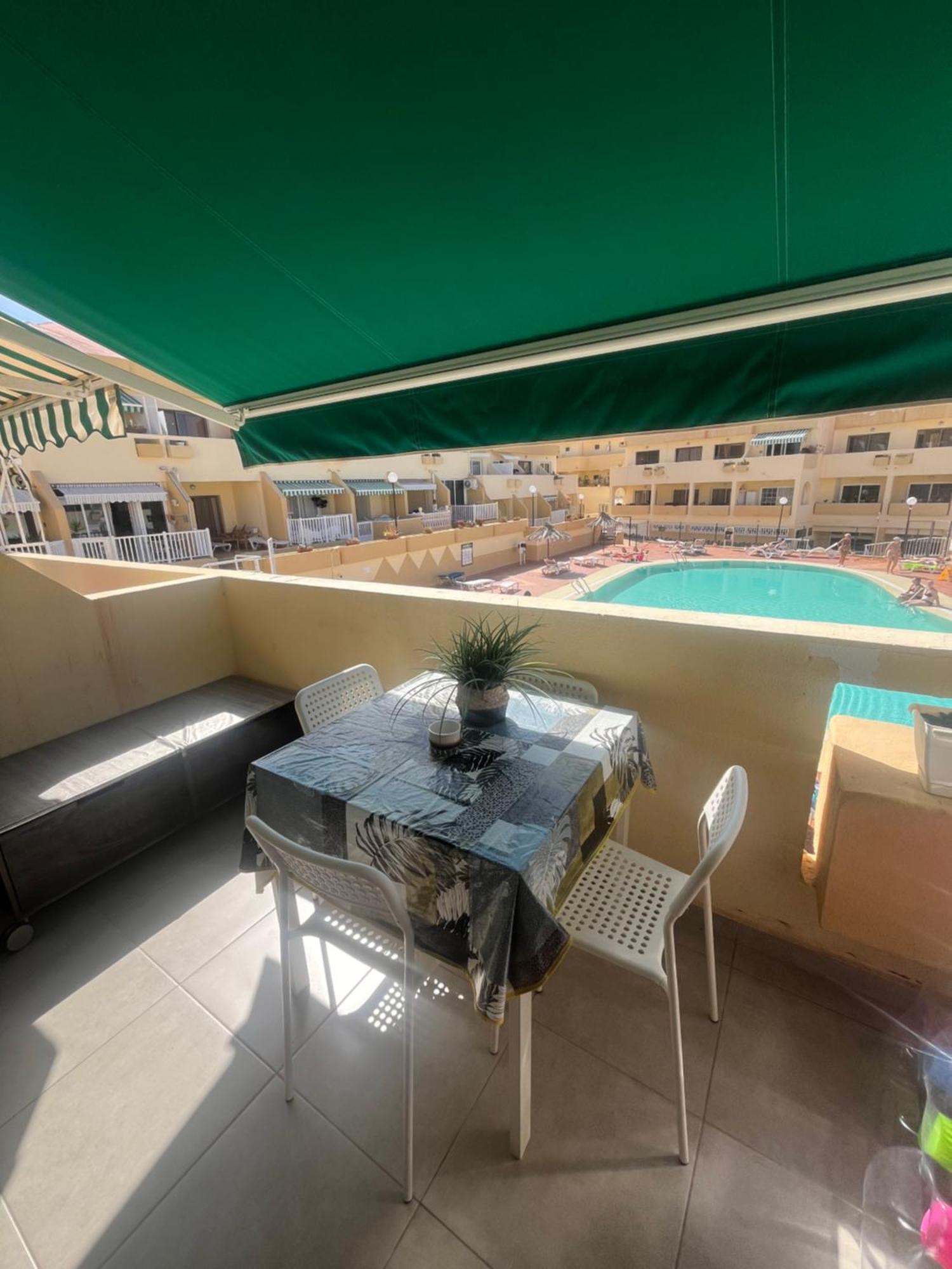 Sunny Pool View & Airco Apartament Symon Mareverde Costa Adeje Dış mekan fotoğraf